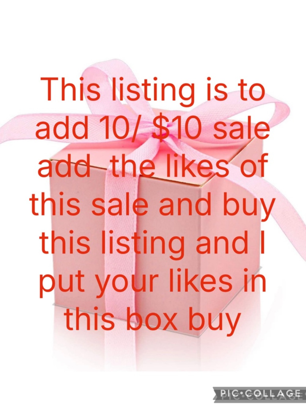 Pink Gift Box with Ribbon